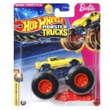 Masinuta Hot Wheels, Monster Truck, Barbie Corvette XL, JCD97