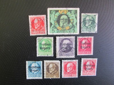 GERMANIA LOT STAMPILAT foto