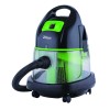 Aspirator Zilan Floria, 1400W, umed/uscat, cu filtrare prin apa, 8L, verde + perii