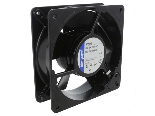 Ventilator axial 230V 119x119x38mm 157.8m3/h IP54