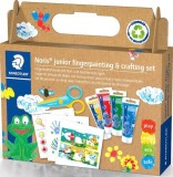 Set pictura cu vopsea pentru degete - Noris junior, 6 piese | Staedtler