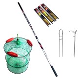 Cumpara ieftin Set undita Asperal 6 m si accesorii, Diamant Alb