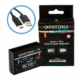 Acumulator Patona Platinum LP-E10 1020mAh replace Canon PE10 EOS1100D EOS 1100D-1404