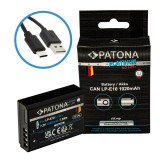 Cumpara ieftin Acumulator Patona Platinum LP-E10 1020mAh replace Canon PE10 EOS1100D EOS 1100D-1404