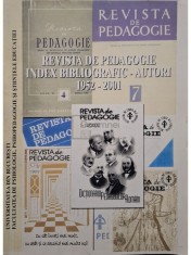 Eugen Noveanu - Revista de pedagogie. Index bibliografic - Autori, 1952-2001 (Editia: 2002) foto