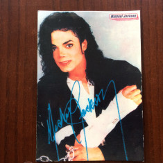 Michael Jackson carte postala vizual bucuresti polsib sibiu romania necirculata