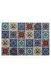 Cumpara ieftin Tocător din sticlă pentru bucătărie, model multicolor, 30 x 20 cm