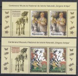 ROMANIA 2008 LP 1803-CENTENARUL MUZEULUI NATIONAL ANTIPA SERIE+SERIE VINIETA MNH
