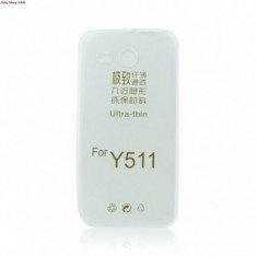 Husa Silicon Ultra Slim Huawei Y511 Transparent