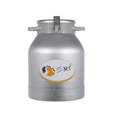 EMT. Bidon transport 25 L, aluminiu, cu capac si clipsuri de prindere EMT50.10AT