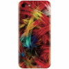 Husa silicon pentru Apple Iphone 5c, Colorful Digital Painting Strokes