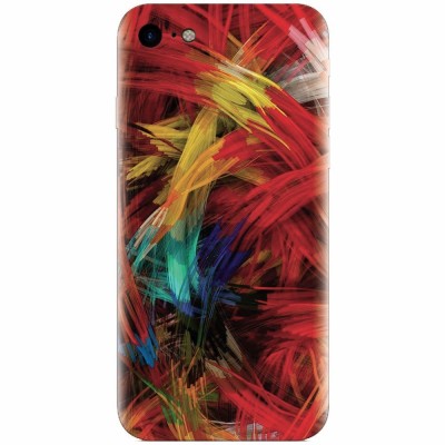 Husa silicon pentru Apple Iphone 6 / 6S, Colorful Digital Painting Strokes foto