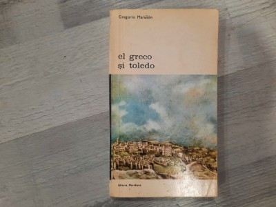 El Greco s Toledo de Gregorio Maranon foto