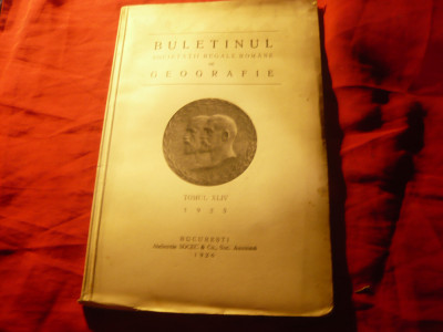 Buletinul Societatii Regale Romane de Geografie 1926 vol.44 Socec ,157 pag foto