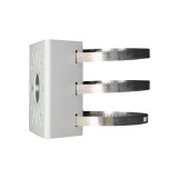 Suport stalp doza conexiuni Uniview TR-UP06-IN, tabla galvanizata, max 8kg, 136x127x62.4mm, accesorii montaj incluse