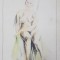 LUCRETIA MIHAIL SILION , NUD , GRAFICA , 1931