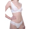 Chilot Brazilian Dama Luan Microfibra Dantela C1235 Alb Marimea M Elegant Confortabil
