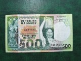 MADAGASCAR 500 FRANCI VF+