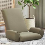 vidaXL Scaun de podea Kaki 68 x 51 x 56 cm Catifea texturată 42028121