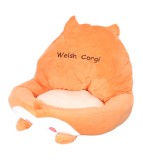 Fotoliu, Perna de sezut Corgi pentru copii, model caine, 46 x 46 cm