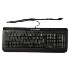 Tastatura ALIENWARE, layout: germana, Multimedia, USB, Negru foto