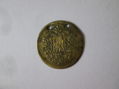 Jeton &amp;icirc;mpărăteasa Maria Tereza/Theresia/Terezia circa 1760 foto
