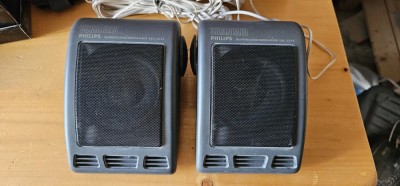 BOXE PHILIPS SBC 3234 . AU 8 OHMI -20WATI , FUNCTIONEAZA . SUNT 2 BUCATI ! foto