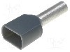 Terminal cu compresie, cablu 4mm2, cositorit, NINIGI - TUL-RI-TW-04012