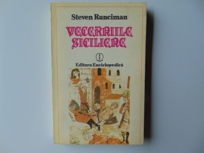 VECERNIILE SICILIENE -STEVEN RUNCIMAN foto