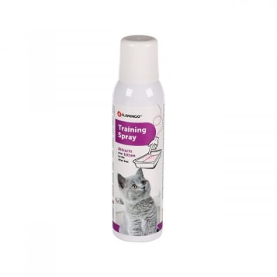 SPRAY PENTRU EDUCARE PISICI FLAMINGO 120ML foto