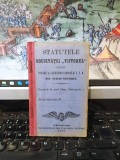Statutele Societăței Viitorul pentru focarii și lucrătorii depoului C.F.R. din Turnu Severin, fondată &icirc;n anul 1897 Februarie 1, Turnu Severin 1906 179