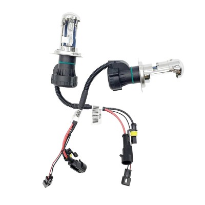 Set 2 Becuri auto Xenon H4/3, doua faze, 6000k, 110W/set foto