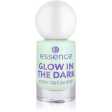 Essence GLOW IN THE DARK lac de unghii mini culoare 01 5 ml