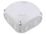 Cutie de conexiuni IP66 130x130x77mm Gri
