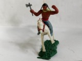 bnk jc Figurina de plastic - indian calare - Hong Kong - copie dupa Timpo