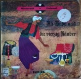 Disc Vinil 7&quot; Wilhelm Hauff &ndash; Ali-Baba und die vierzig R&auml;uber, Philips 423 905 QE, Stare G+