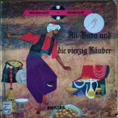 Disc Vinil 7# Wilhelm Hauff ‎– Ali-Baba Und Die Vierzig Räuber ‎– 423 905 QE