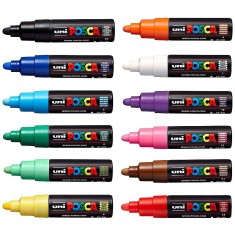 Marker cu vopsea, scriere 4.5 - 5.5 mm, uscare rapida, solubil - Verde