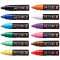 Marker cu vopsea, scriere 4.5 - 5.5 mm, uscare rapida, solubil - Negru