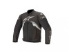 Jacheta Moto Barbati Alpinestars T-GP Plus R V3 Air, Textil, Protectii Coate/Umeri, Negru/Gri/Alb, Marimea L
