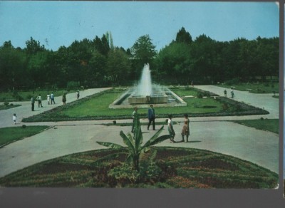 CPI B 11596 CARTE POSTALA - BACAU. VEDERE DIN PARCUL LIBERTATII foto