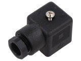 Conector Valvă Mufă 18mm 3 PIN 90&deg;