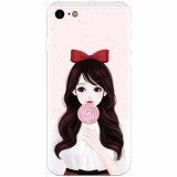 Husa silicon pentru Apple Iphone 6 / 6S, Girly 001