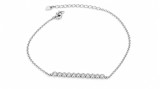 Cumpara ieftin Bratara din Argint 925 cu Rand de 11 Cristale Zirconiu in Montura Bezel