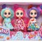 SET DE 5 MINI PAPUSI, SWEETYZ, 12 CM