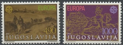 B1842 - Iugoslavia 1979 - Europa-cept 2v. neuzat,perfecta stare foto