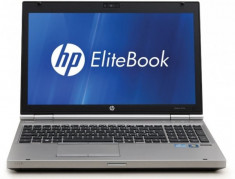 Laptop HP EliteBook 8560p, Intel Core i5 Gen 2 2410M, 2.3 GHz, 4 GB DDR3, 500 GB HDD SATA, Wi-Fi, DVDRW, Placa Video AMD Radeon 6470M, WebCam, Display foto