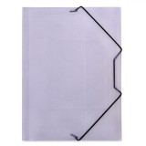 Mapă Plastic Transparentă, A4, Dimensiuni 25.5x34cm, Cu Elastic, Oem