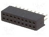 Conector 18 pini, seria {{Serie conector}}, pas pini 1.27mm, CONNFLY - DS1065-03-2*9S8BV foto