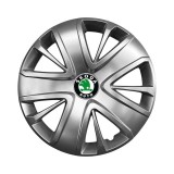 Set 4 Capace Roti 15 inchi (R15) Compatibile Cu SKODA, Model 341
